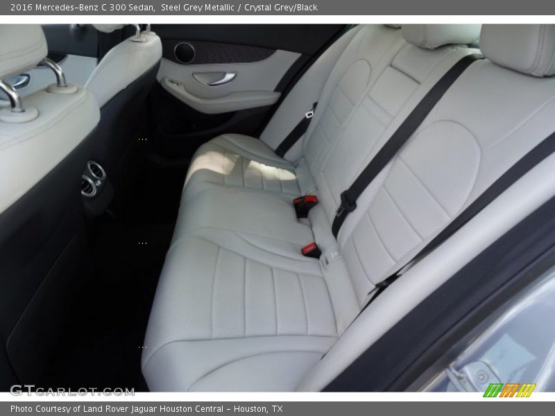 Steel Grey Metallic / Crystal Grey/Black 2016 Mercedes-Benz C 300 Sedan