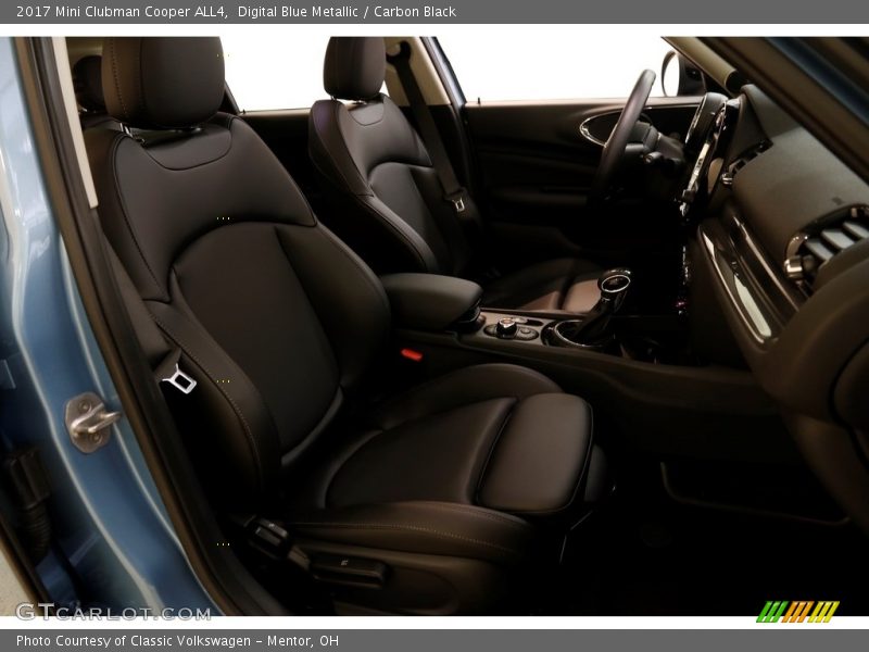 Digital Blue Metallic / Carbon Black 2017 Mini Clubman Cooper ALL4