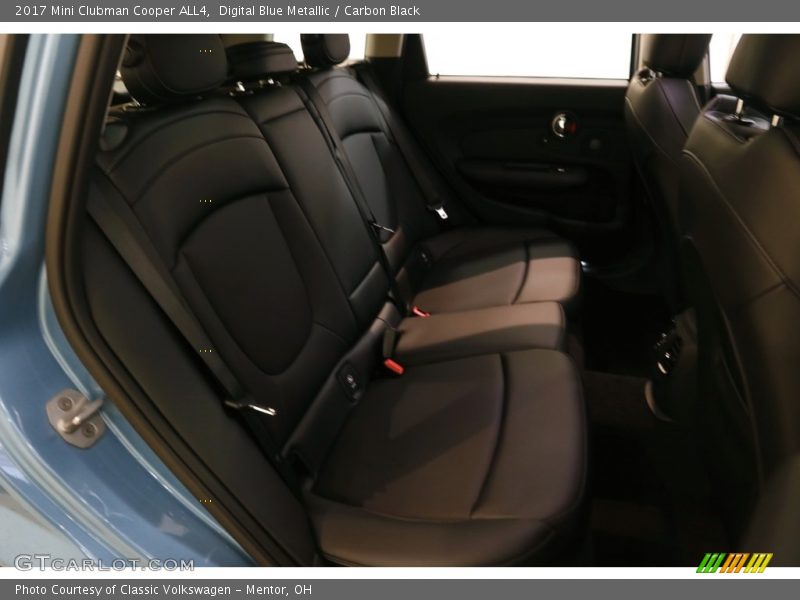 Digital Blue Metallic / Carbon Black 2017 Mini Clubman Cooper ALL4