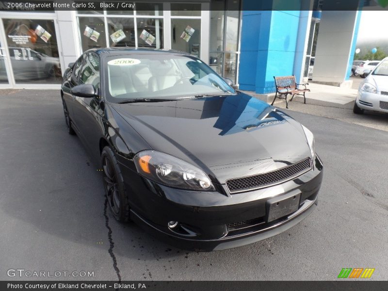 Black / Gray 2006 Chevrolet Monte Carlo SS