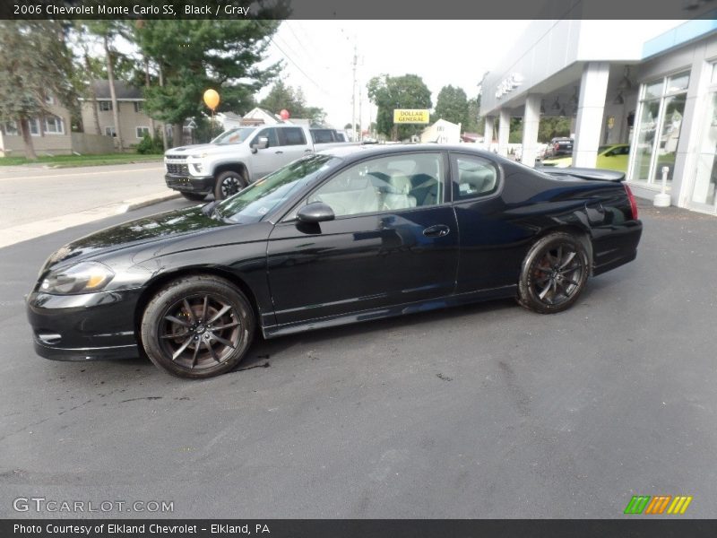 Black / Gray 2006 Chevrolet Monte Carlo SS