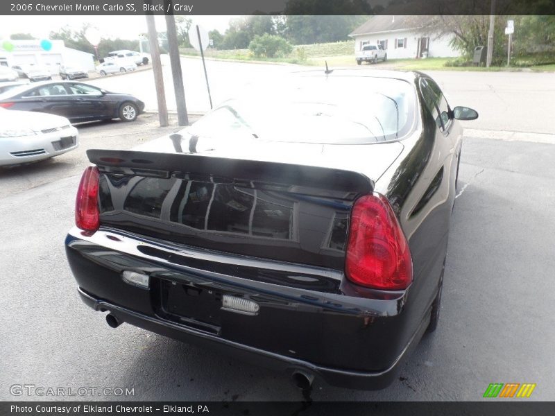 Black / Gray 2006 Chevrolet Monte Carlo SS