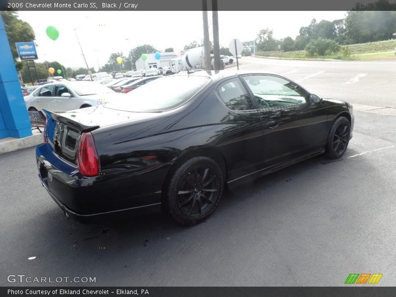 Black / Gray 2006 Chevrolet Monte Carlo SS