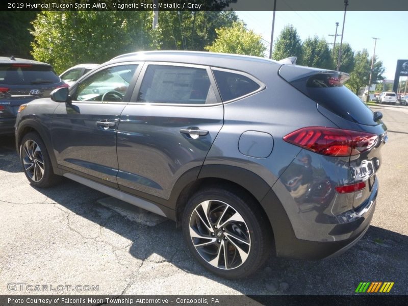 Magnetic Force Metallic / Gray 2019 Hyundai Tucson Sport AWD