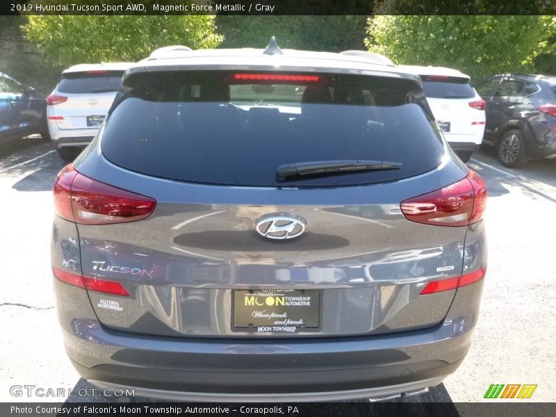 Magnetic Force Metallic / Gray 2019 Hyundai Tucson Sport AWD