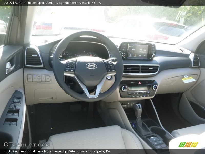 Magnetic Force Metallic / Gray 2019 Hyundai Tucson Sport AWD