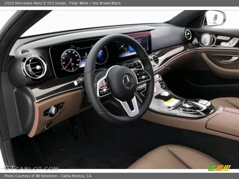  2020 E 350 Sedan Nut Brown/Black Interior