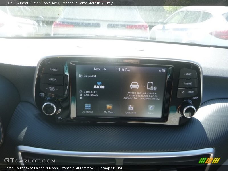 Magnetic Force Metallic / Gray 2019 Hyundai Tucson Sport AWD