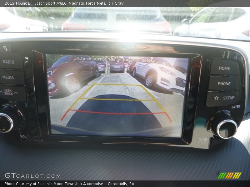 Magnetic Force Metallic / Gray 2019 Hyundai Tucson Sport AWD