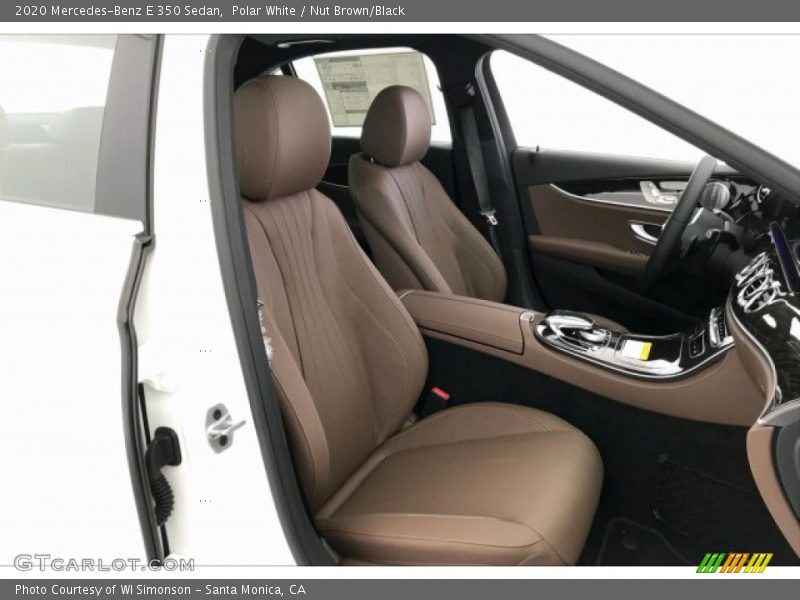 Front Seat of 2020 E 350 Sedan