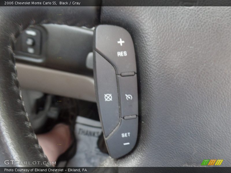 Black / Gray 2006 Chevrolet Monte Carlo SS