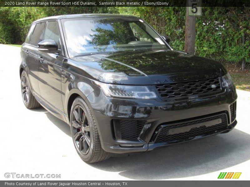 Santorini Black Metallic / Ebony/Ebony 2020 Land Rover Range Rover Sport HSE Dynamic