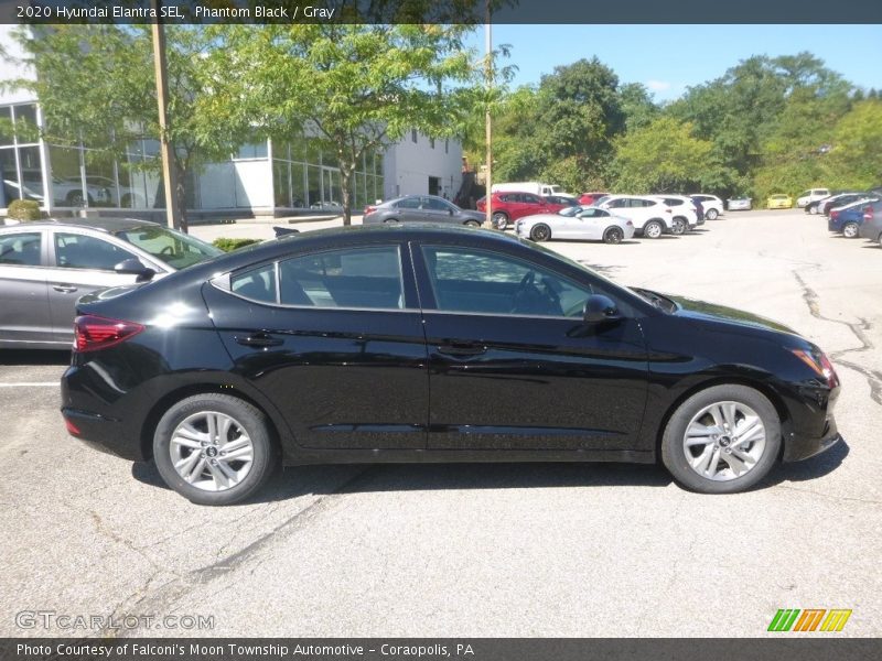 Phantom Black / Gray 2020 Hyundai Elantra SEL