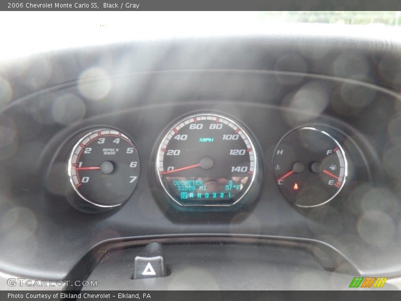 Black / Gray 2006 Chevrolet Monte Carlo SS