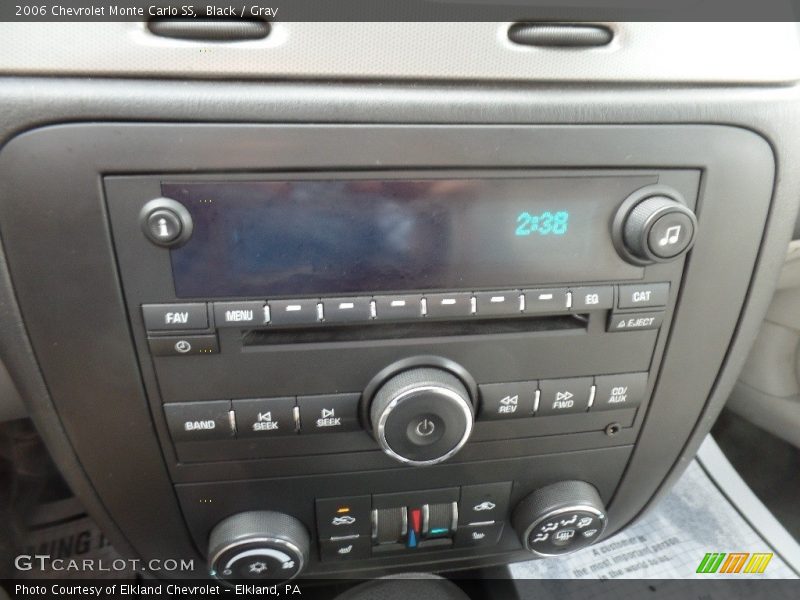 Black / Gray 2006 Chevrolet Monte Carlo SS