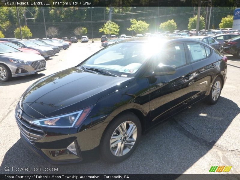 Phantom Black / Gray 2020 Hyundai Elantra SEL