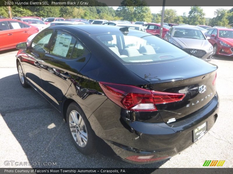 Phantom Black / Gray 2020 Hyundai Elantra SEL