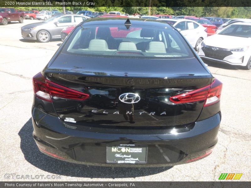 Phantom Black / Gray 2020 Hyundai Elantra SEL