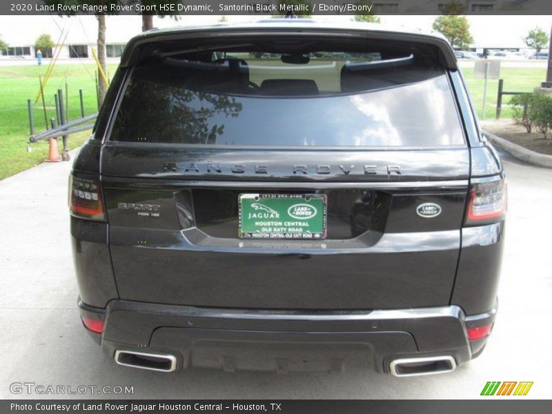 Santorini Black Metallic / Ebony/Ebony 2020 Land Rover Range Rover Sport HSE Dynamic