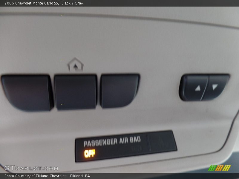 Black / Gray 2006 Chevrolet Monte Carlo SS