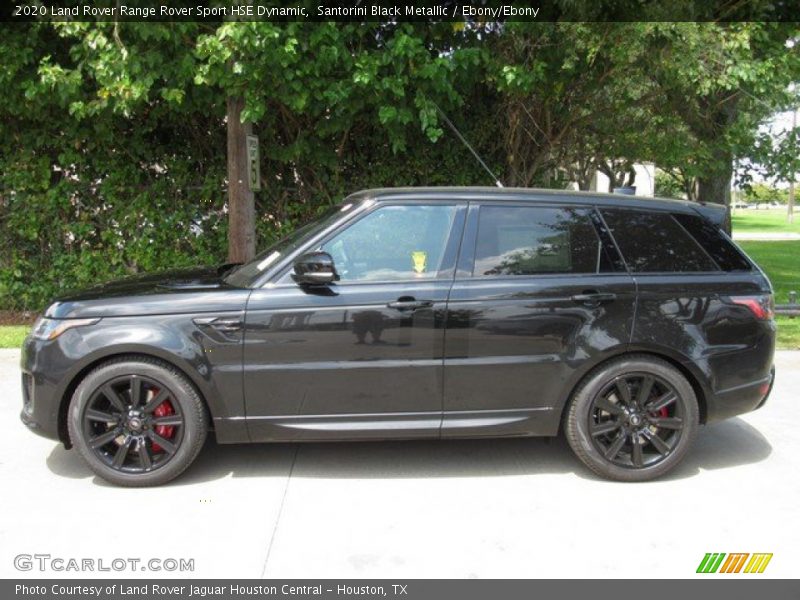 Santorini Black Metallic / Ebony/Ebony 2020 Land Rover Range Rover Sport HSE Dynamic