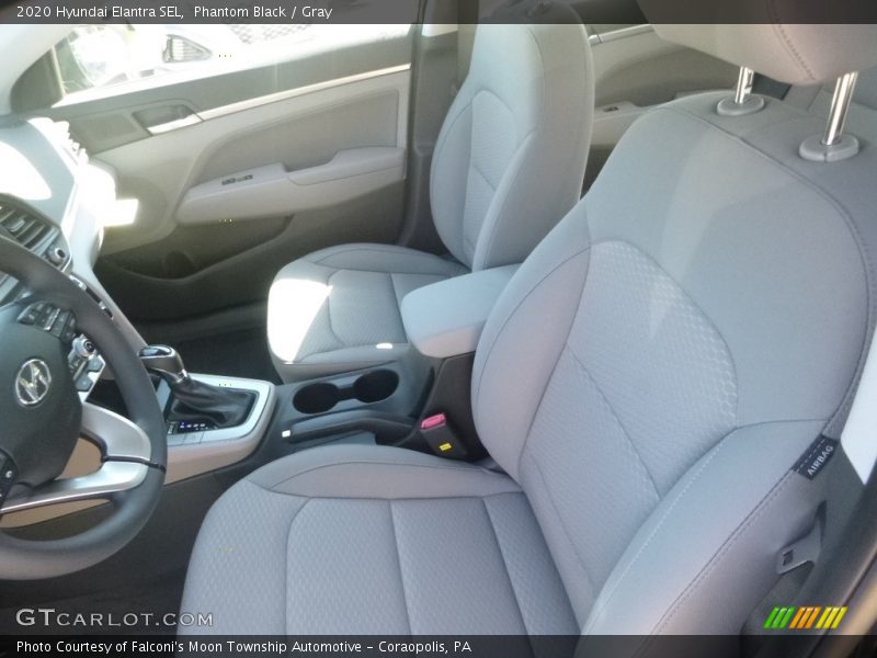 Phantom Black / Gray 2020 Hyundai Elantra SEL