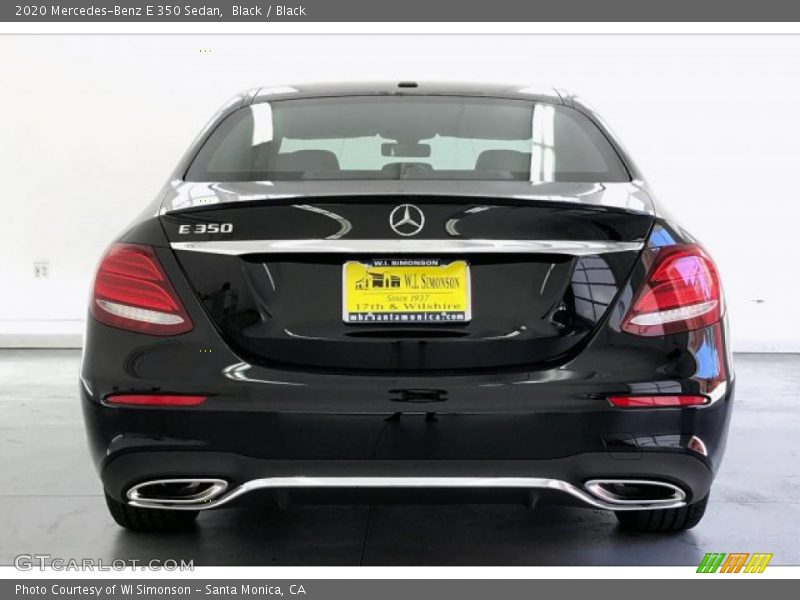 Black / Black 2020 Mercedes-Benz E 350 Sedan