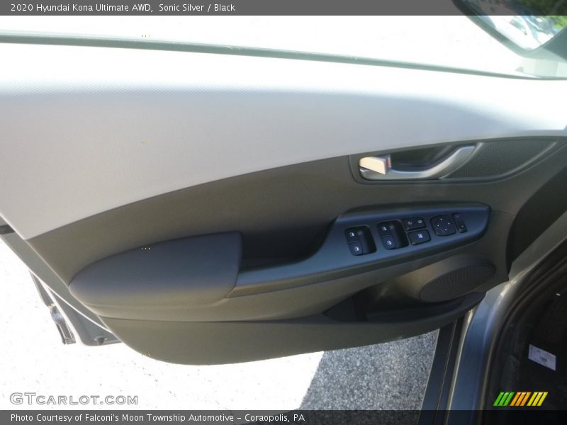 Sonic Silver / Black 2020 Hyundai Kona Ultimate AWD