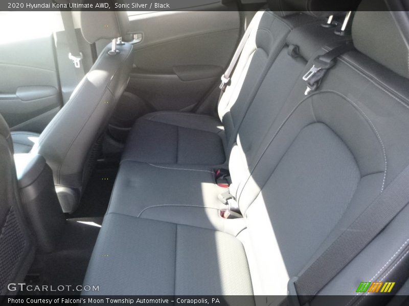 Sonic Silver / Black 2020 Hyundai Kona Ultimate AWD
