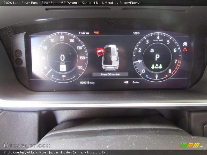 Santorini Black Metallic / Ebony/Ebony 2020 Land Rover Range Rover Sport HSE Dynamic