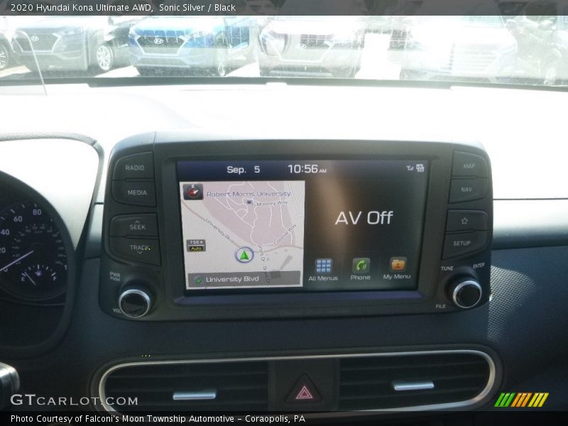 Controls of 2020 Kona Ultimate AWD