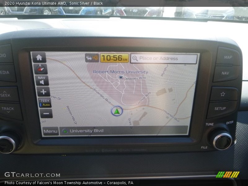 Navigation of 2020 Kona Ultimate AWD