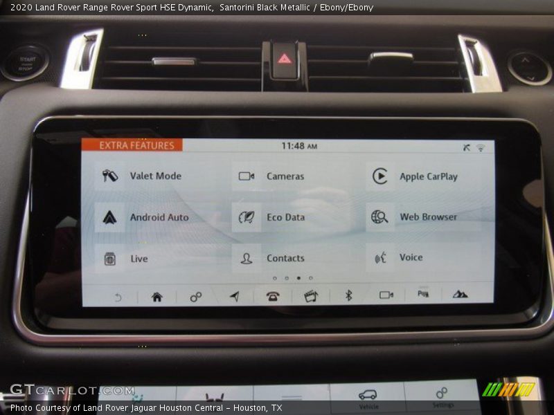 Santorini Black Metallic / Ebony/Ebony 2020 Land Rover Range Rover Sport HSE Dynamic