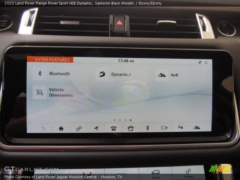Santorini Black Metallic / Ebony/Ebony 2020 Land Rover Range Rover Sport HSE Dynamic