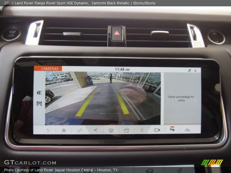 Santorini Black Metallic / Ebony/Ebony 2020 Land Rover Range Rover Sport HSE Dynamic
