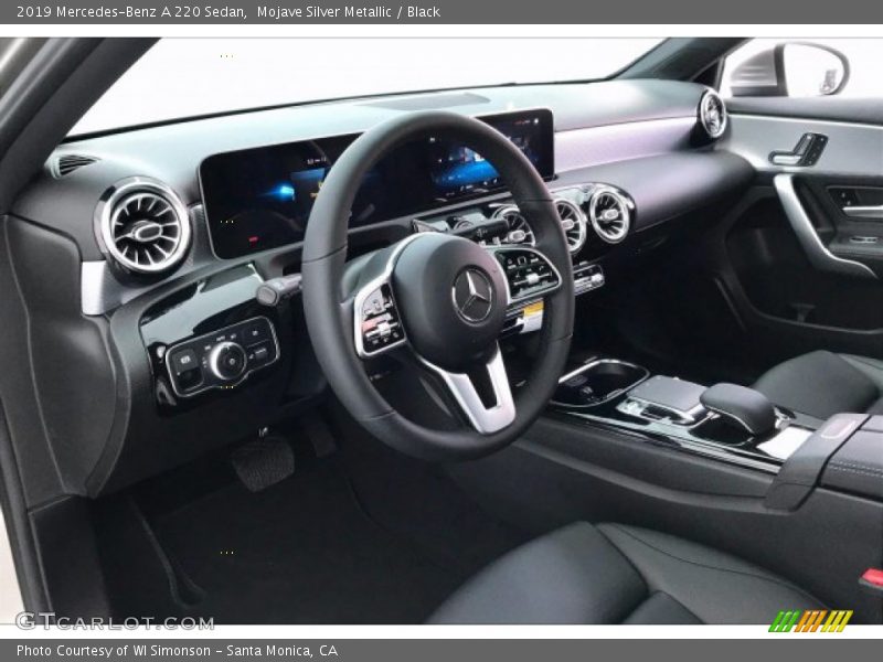 Mojave Silver Metallic / Black 2019 Mercedes-Benz A 220 Sedan