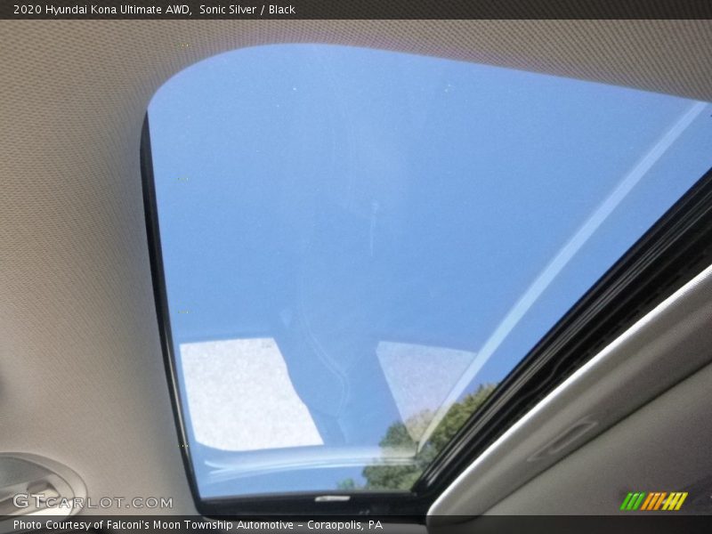 Sunroof of 2020 Kona Ultimate AWD