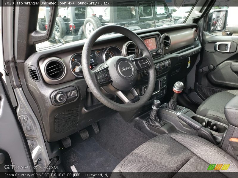Sting-Gray / Black 2020 Jeep Wrangler Unlimited Sport 4x4