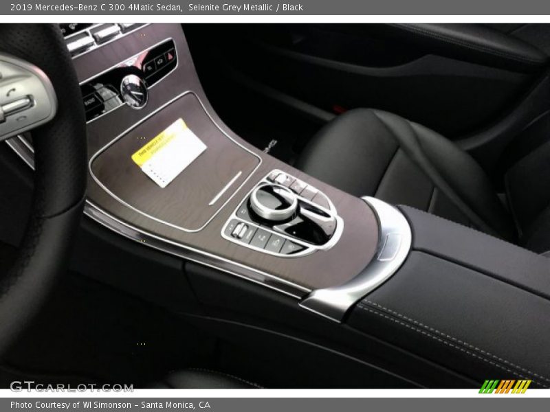 Controls of 2019 C 300 4Matic Sedan