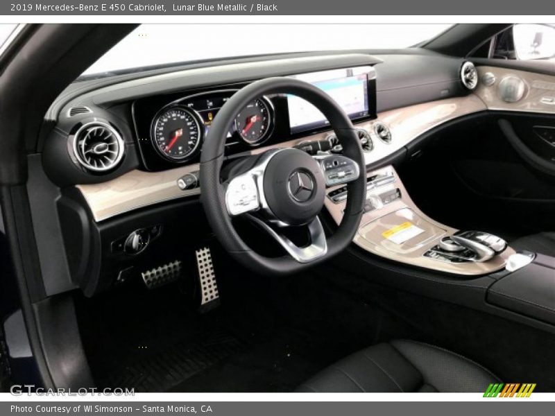 Lunar Blue Metallic / Black 2019 Mercedes-Benz E 450 Cabriolet