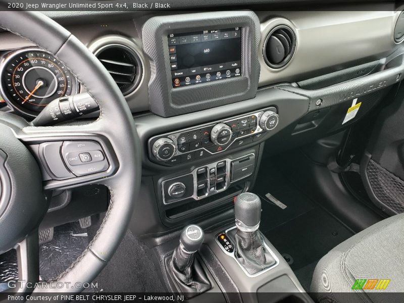 Black / Black 2020 Jeep Wrangler Unlimited Sport 4x4