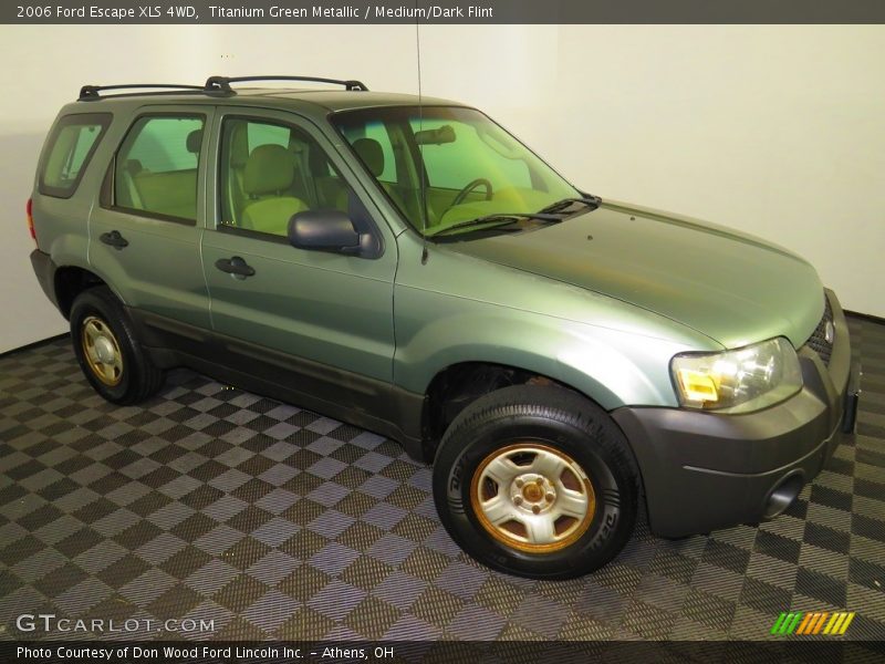 Titanium Green Metallic / Medium/Dark Flint 2006 Ford Escape XLS 4WD