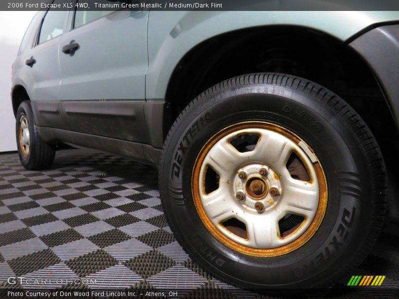 Titanium Green Metallic / Medium/Dark Flint 2006 Ford Escape XLS 4WD