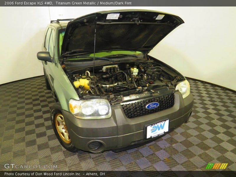 Titanium Green Metallic / Medium/Dark Flint 2006 Ford Escape XLS 4WD