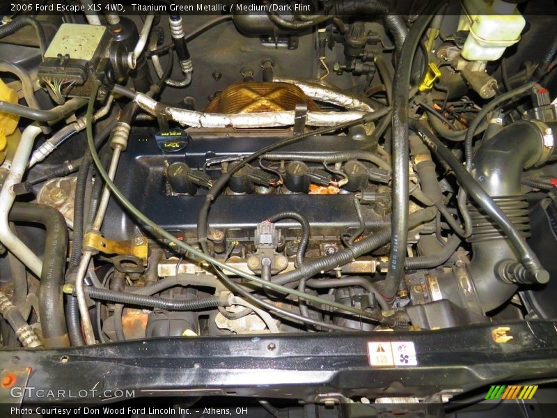 Titanium Green Metallic / Medium/Dark Flint 2006 Ford Escape XLS 4WD