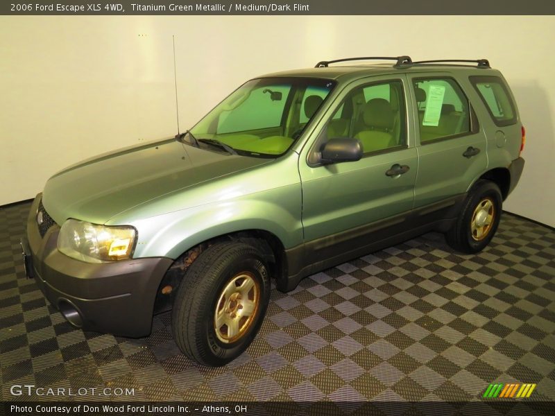 Titanium Green Metallic / Medium/Dark Flint 2006 Ford Escape XLS 4WD