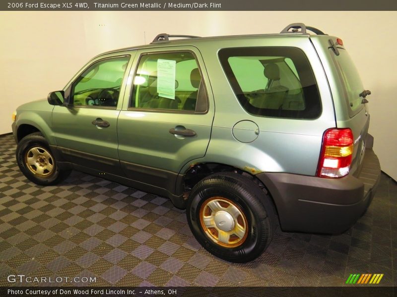 Titanium Green Metallic / Medium/Dark Flint 2006 Ford Escape XLS 4WD