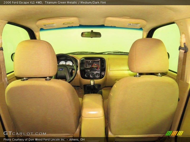 Titanium Green Metallic / Medium/Dark Flint 2006 Ford Escape XLS 4WD