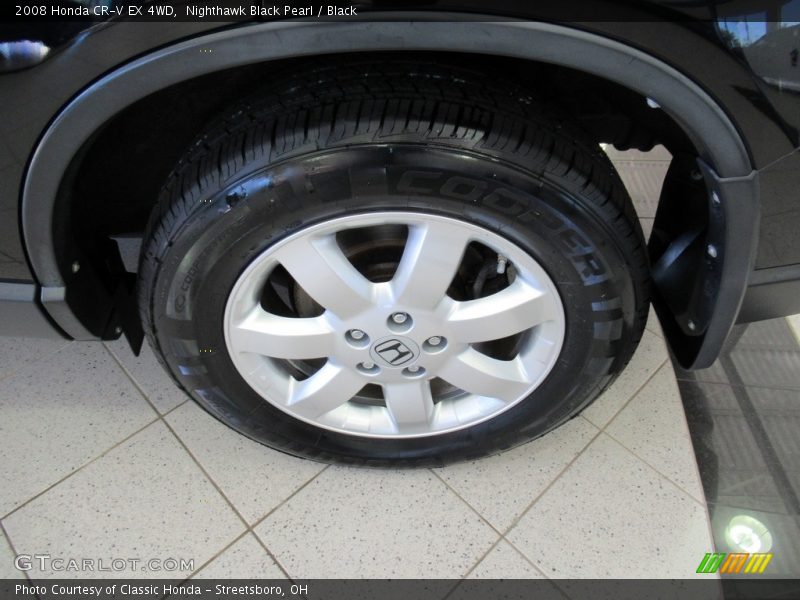 Nighthawk Black Pearl / Black 2008 Honda CR-V EX 4WD