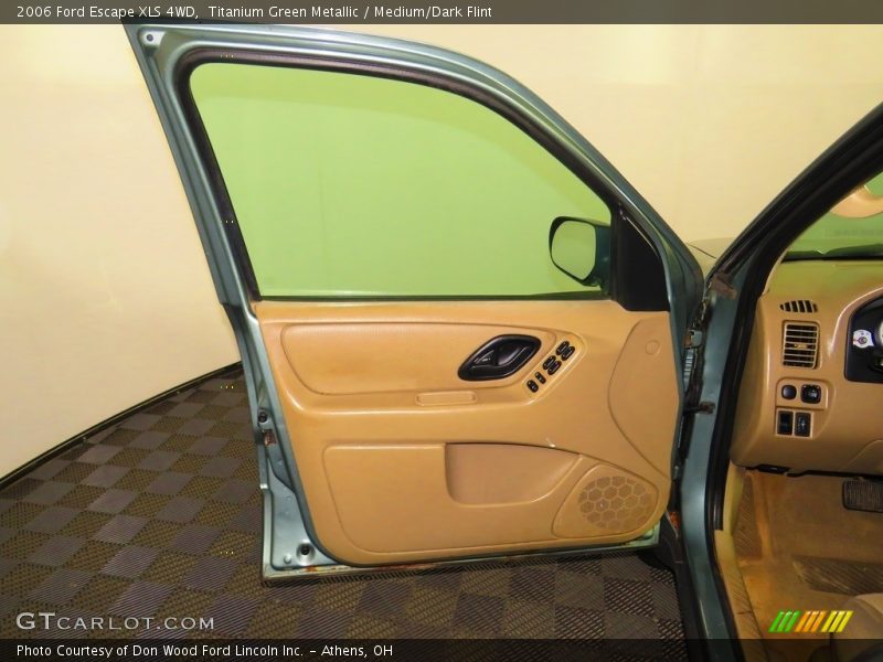 Titanium Green Metallic / Medium/Dark Flint 2006 Ford Escape XLS 4WD